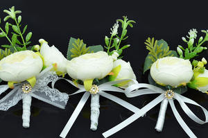 สายรัดข้อมือสายรัดข้อมือชุดดอกไม้สำหรับงานแต่งงานชุดอุปกรณ์ตกแต่งชุดงานพรอม - Product Image 6