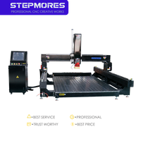 Routeur CNC 3 axes automatique à axe Z élevé pour bois et métal 2030 avec commande Syntec, moteur, pompe, machine de fraisage, gravure et découpe