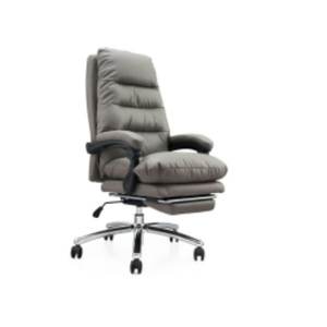 Chaise de bureau en cuir moderne et confortable avec accoudoirs et dossier 37731-6765A - Product Image 2