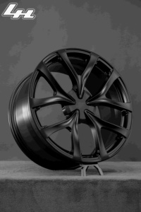 Nouvelles jantes en alliage forgé sur mesure pour <span class=keywords><strong>Tesla</strong></span> Model 3/Y/S/X/Cybertruck - 18/19/20/21/22 pouces, design concave noir mat, jantes sport - Product Image 2