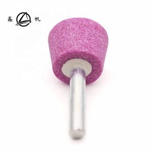 Precio directo de fábrica <span class=keywords><strong>A32</strong></span> 6mm Eje montado Punto Personalizado Cabezal de molienda de piedra abrasiva Compatible con OEM ODM OBM - Product Image 3