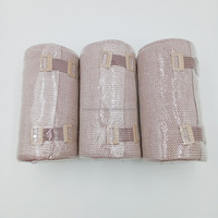 Kit de bandages de compression à extensibilité totale, lavable, pour le recouvrement des ulcères veineux