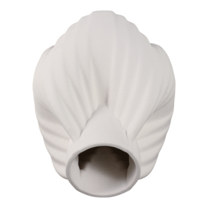 Vaso scultoreo in porcellana con design 3D testurizzato per l'arredamento del soggiorno - Product Image 6