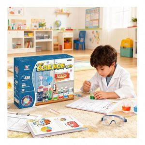 Kit de Laboratorio de Ciencias STEM Completo para Estudiantes - Reacciones Químicas Educativas, Aprendizaje Divertido y Seguro, Experimentos de Descubrimiento Prácticos - Product Image 4