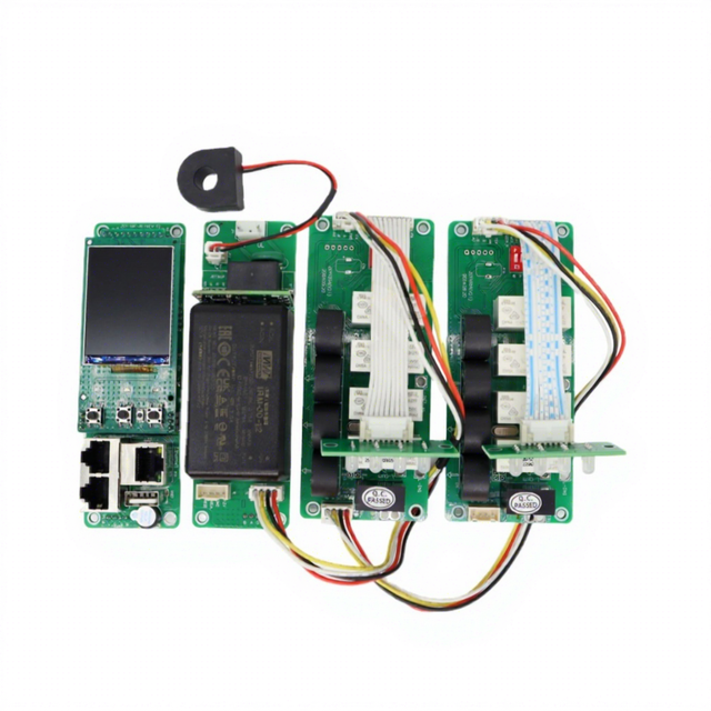 Intelligent PDU Meter Header Modules Distribution Box JSY-MK 1U 63A Single Phase 220V AC 16A Relay LCD Display RS-485 Modbus-RTU