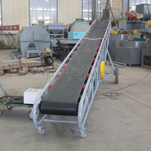 Sistema de Transportador Móvel Elétrico Automático de Alta Capacidade com Altura Ajustável para Carregamento e Descarregamento de Sacos de Farinha, Grãos e Cimento - Product Image 5