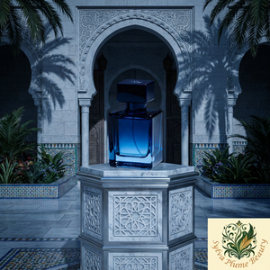 Profumo Arabo a Lunga Durata Private Label Midnight Blue Oud Fragranza di Lusso EDP per Uomo 100ml Set Regalo Personalizzato con Logo su Misura - Product Image 4