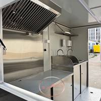 Petite remorque de nourriture mobile pour restaurant extérieur boulangerie crème glacée et camion de restauration rapide chariot à café-camion de nourriture pour usage professionnel