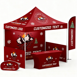 Tùy chỉnh sự kiện giáng sinh lều 3x3m nhiệm vụ nặng nề 50mm Hex khung nhôm chuyên nghiệp tán marquee bật lên lều - Product Image 1