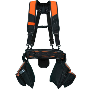 Pro Framer Combo <strong>Hammer</strong> <strong>Holder</strong> with Multipocket Polyester Belt Customizable ODM Carpenter Construction Tool Bag - Product Image 2