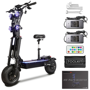 72V 40AH Foldable Dual Motor Waterproof <b>Scooter</b> with App Control for Adults - Product Image 2