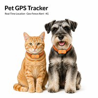 Mini traceur GPS intelligent pour animaux de compagnie, étanche, avec clôture virtuelle via application, localisateur de chien anti-perte, dispositif de suivi GPS espion pour moto