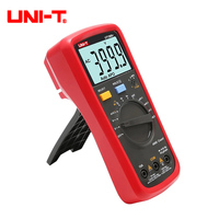 UNI-T UT136B + UT136C + Multimeter Digital LCD Besar Tampilan Ganda 1000V 10A AC DC Voltmeter Meteran Uji Arus CE/FCC/RoHS A425