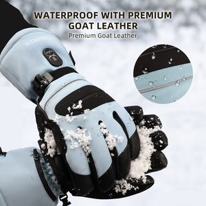 <span class=keywords><strong>SNOW</strong></span> <span class=keywords><strong>DEER</strong></span> <span class=keywords><strong>Gants</strong></span> d'hiver en cuir <span class=keywords><strong>chauffants</strong></span> Rechargeable Electric Snowboard Ski Hand Warm Touch Screen Sport Glove - Product Image 4