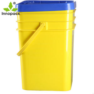 Innopack Fabricant Promotion PP Matériau Carré Seau De Stockage En Plastique Capacité 20L Ventes Directes Couvercle Épaisseur De Paroi 2mm - Product Image 3