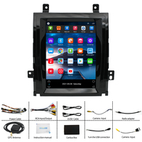 9.7 inç dikey dokunmatik ekran android araba radyo gps Cadillac Escalade 2009-2013 için carplay oto 4G SIM stereo Video DVD OYNATICI
