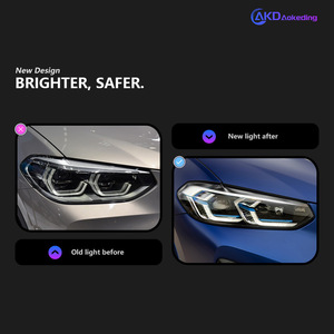 เลนส์เลเซอร์ LED 12V สำหรับ18-21โดยเฉพาะสำหรับไฟหน้า X3 BMW G01การดัดแปลงสัญญาณเลี้ยวกลางวัน - Product Image 2