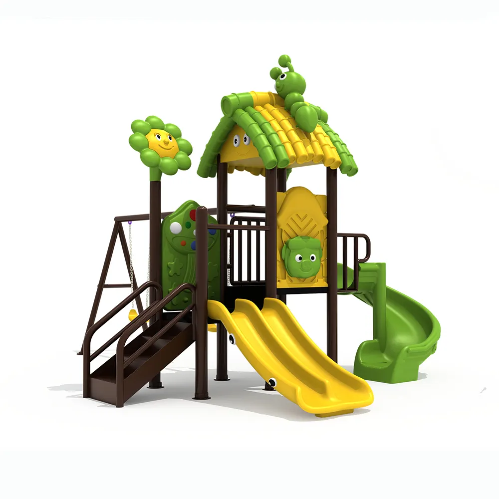 MT-YJ008 वाणिज्यिक बच्चों के लिए प्लास्टिक स्लाइड आउटडोर खेल पार्क मनोरंजन पार्क के लिए