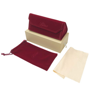 Lussuoso Astuccio Pieghevole per Occhiali con Chiusura Magnetica, <span class=keywords><strong>Porta</strong></span> Occhiali Rigido in Pelle PU e Velluto a Forma Triangolare per Uomo e Donna - Product Image 2