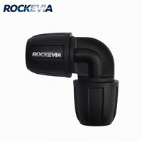 Raccord coudé 8/12 à 90 degrés pour tuyau d'irrigation goutte à goutte, accessoire en plastique pour micro-irrigation de jardin