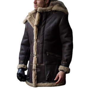 Parka Invernale da Uomo in Camoscio Antivento per Moto e Caccia, Nuovo Modello Caldo e Spesso, Giacca Oversize per Uomini e Donne - Product Image 1