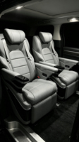 1. Siège de capitaine pour MPV, siège de voiture modifié, inclinable électriquement, massage, repose-jambes en cuir pour Vito V-Class Alphard
