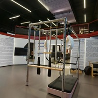 Appareil d'exercice complet pour le corps en bois de chêne MJD M201A, Pilates Cadillac commercial, durable, portable et réglable, pour studio