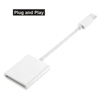Lecteur de carte USB-C, convertisseur SD, adaptateur externe OTG pour iPad Pro, Samsung, téléphones et ordinateurs portables, lecteur Type C pour Micro SD TF