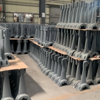 Lame de bétonnière OEM en alliage de chrome haute résistance, spatule mélangeuse résistante à l'usure, pièces de rechange, approvisionnement direct usine