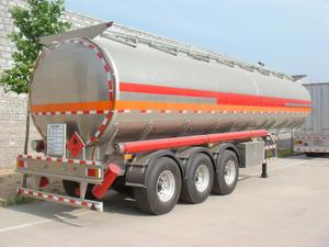 Semirremolque Cisterna de Aluminio de 40000L, 3 Ejes, Ligero, para Transporte de Combustible - Product Image 5