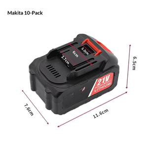 Batería de Litio de Grado Industrial de 21 V Compatible con Herramientas Eléctricas (Llave Inglesa/Amoladora/Taladro/Pistola de Lavado/Soplador) Zhejiang 1 Año de Garantía - Product Image 2