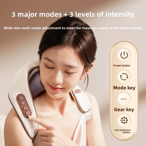VTT R8 Shoulder & Neck Massager <b>USB</b> Powered Timer Handheld Wired <b>Control</b> Gift for Elders - Product Image 3