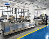 Skywin Deux Voies Crème Biscuit Faisant Sandwich Machine Servo Pile Emballage pour une Production Efficace de Biscuits