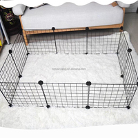 Vente en gros de parc pliable en acier pour animaux de compagnie, offre spéciale, clôture en fil de fer, panneau étanche, cage pour chien