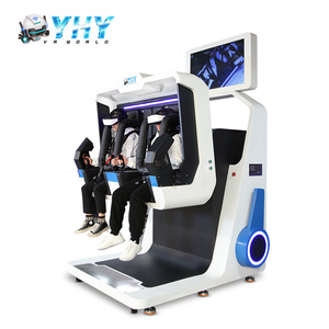Yhy trung tâm mua sắm thiết bị thực tế nhất 9D rạp chiếu phim đôi Video Trò chơi 360 vr <span class=keywords><strong>Simulator</strong></span> 9D thực tế ảo ghế chuyển động - Product Image 2