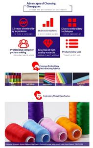 Badge moral personnalisé brodé sur mesure, brassard tactique, dessin animé brodé en PVC pour patch, <span class=keywords><strong>autocollant</strong></span> en tissu, fabriqué en Chine - Product Image 5