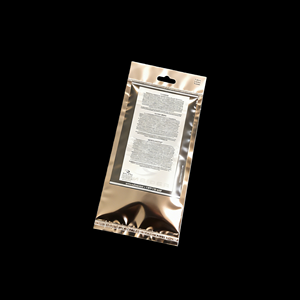 Sac d'emballage pour masque oculaire en OPP imprimé couleur avec trou de suspension et ruban adhésif - Product Image 4