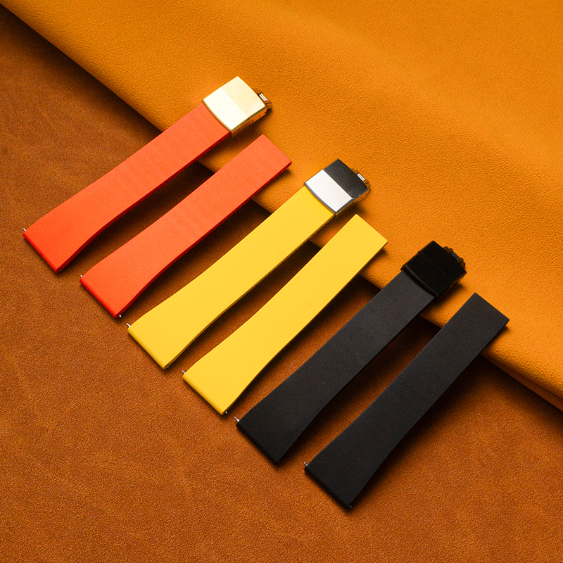 Jettda Original Delug CTS Watch Strap Cut to Size Rubber CTS Strap Watch Band FKM with Quick Release Spring Bar