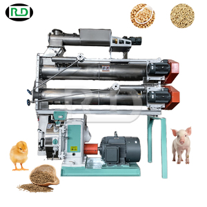 Usine de fabrication d'aliments pour animaux de qualité industrielle, certifiée CE, en acier, économique, 10 tonnes/h, haute capacité, faible consommation d'énergie - Product Image 1