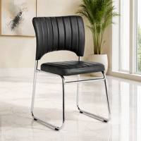 Chaise de bureau moderne Ekintop à prix abordable, sans accoudoirs, pour réception, réunion, salle de conférence