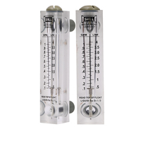 Rotamètre précis personnalisable Rotor Tube de verre Débitmètre d'air liquide pour le traitement de l'eau