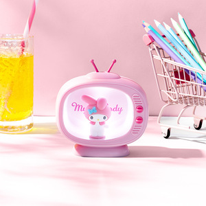 Sanrio Small Night Light Mini TV Modelado Dormitorio Mesita de noche Anime Sleeping Girl Lámpara - Product Image 2