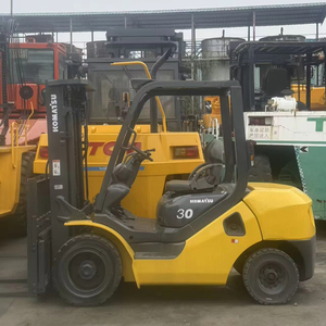 <b>Used</b> Japan for FD30 3 Ton Diesel Engine Forklift with 1220mm Fork Length 6 Months Warranty Heavy Duty Three Stage Side Shift - Product Image 1