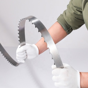 Cuchillas de sierra de cinta horizontal <span class=keywords><strong>EJ</strong></span> de grado industrial de 1 1/<span class=keywords><strong>4</strong></span> pulgadas (158 pulgadas) con dientes endurecidos blancos para máquinas de sierra de cinta horizontal Outback, personalizables OEM - Product Image 5