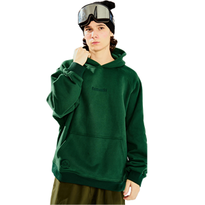 Traje de esquí impermeable transpirable personalizado, chaqueta con capucha informal para exteriores y de esquí Sudadera con capucha para esquiar y deportes de nieve, Verde - Product Image 6