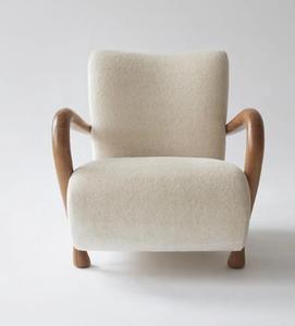 Designer moderno Teddy Fur Sofá Set para Home Office Hotel Aço inoxidável Cama Espuma Padding Villa Apartamento Sala de estar Móveis - Product Image 6