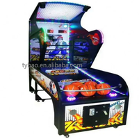 Machine de jeu de basket-ball électronique d'intérieur adulte chaude machine de tir de luxe de rue à vendre
