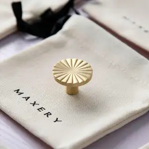 Maxery hochwertiger Schubladenknauf Luxuskleinerschrank Ziehmöbel-Hardware mit Muster für Haus Hotel Dekor