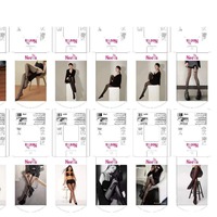 Collants anti-accrocs sexy et minces pour femmes de haute qualité Nouveaux bas floqués à la mode Lettres anglaises sans fil pour l'été