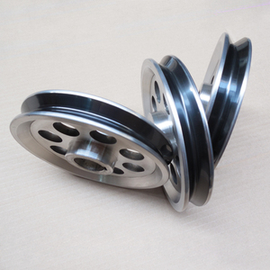 Ròng Rọc Gốm Lagging, Nhôm Cáp Kéo Ròng Rọc, Dòng Idler Ròng Rọc Bánh Xe - Product Image 2